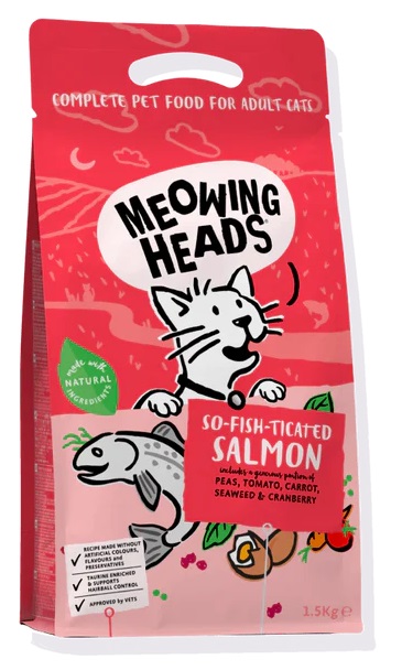 MEOWING HEADS So-fish-ticated Salmon 1,5kg