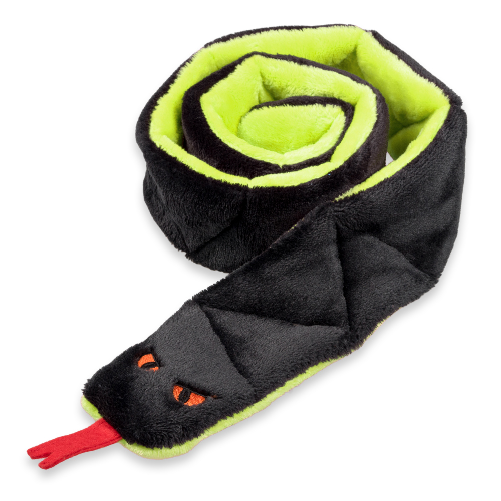 Pískací Potvůrky Had - černá/zelená