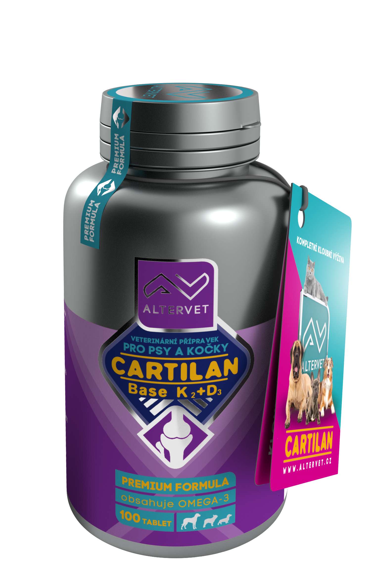 AV CARTILAN Base K2+D3 100 tablet