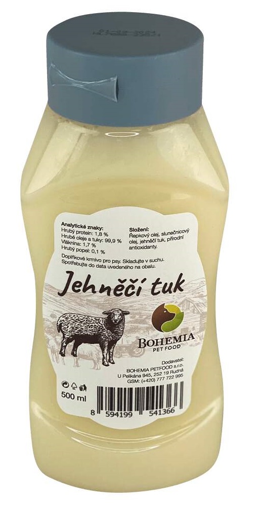 BOHEMIA Jehněčí tuk 500ml
