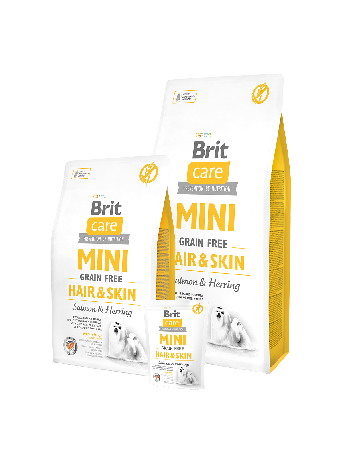 Brit Care Mini Grain Free Hair & Skin 7 kg
