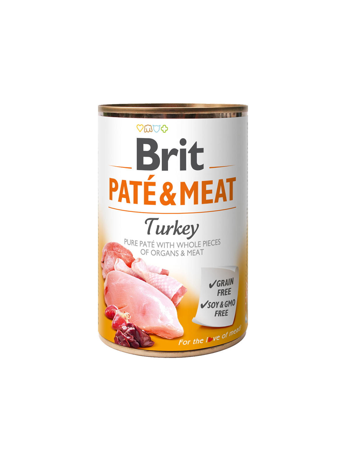 BRIT PATÉ & MEAT - TURKEY 400g