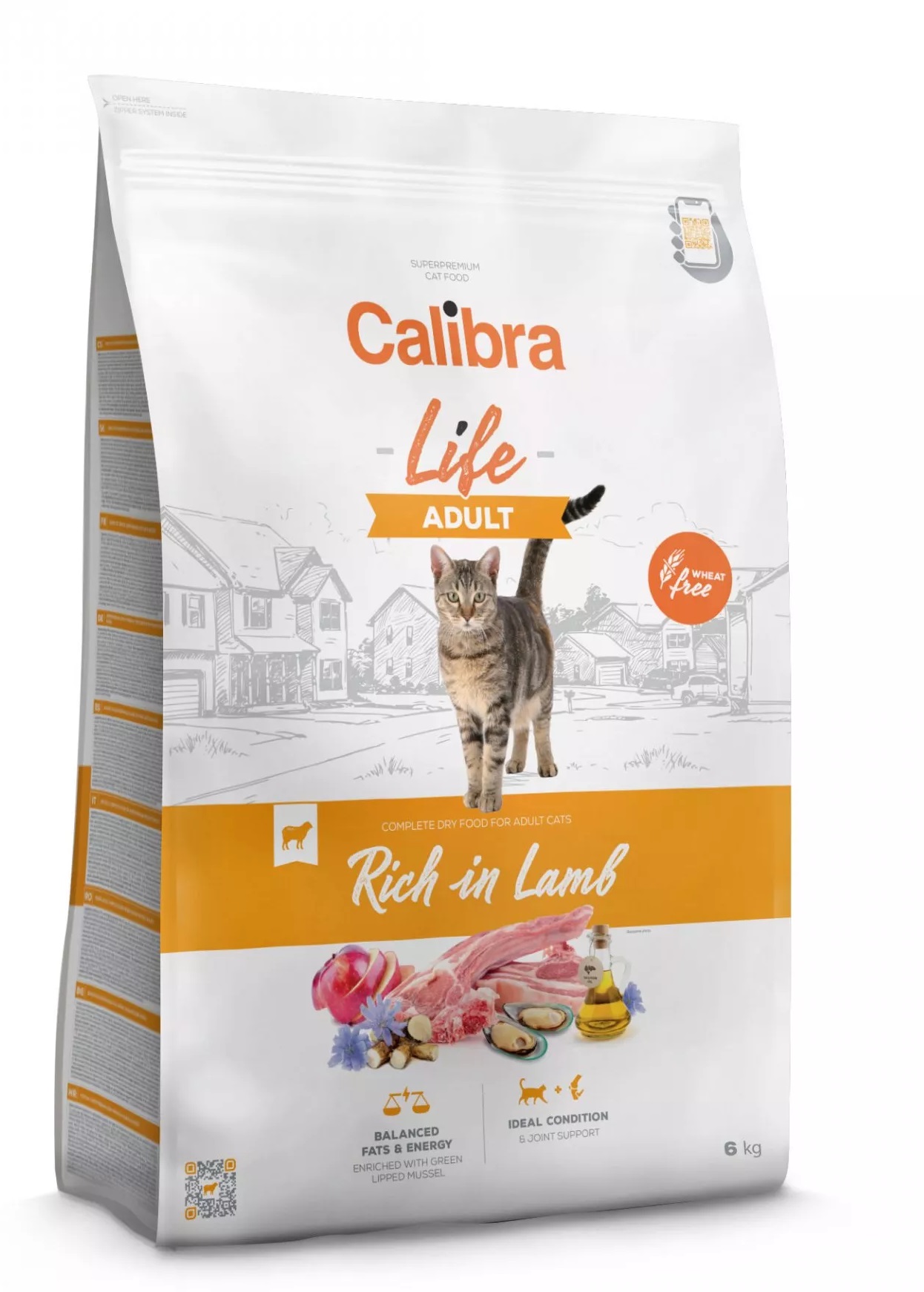 Calibra Cat Life Adult Lamb 6kg