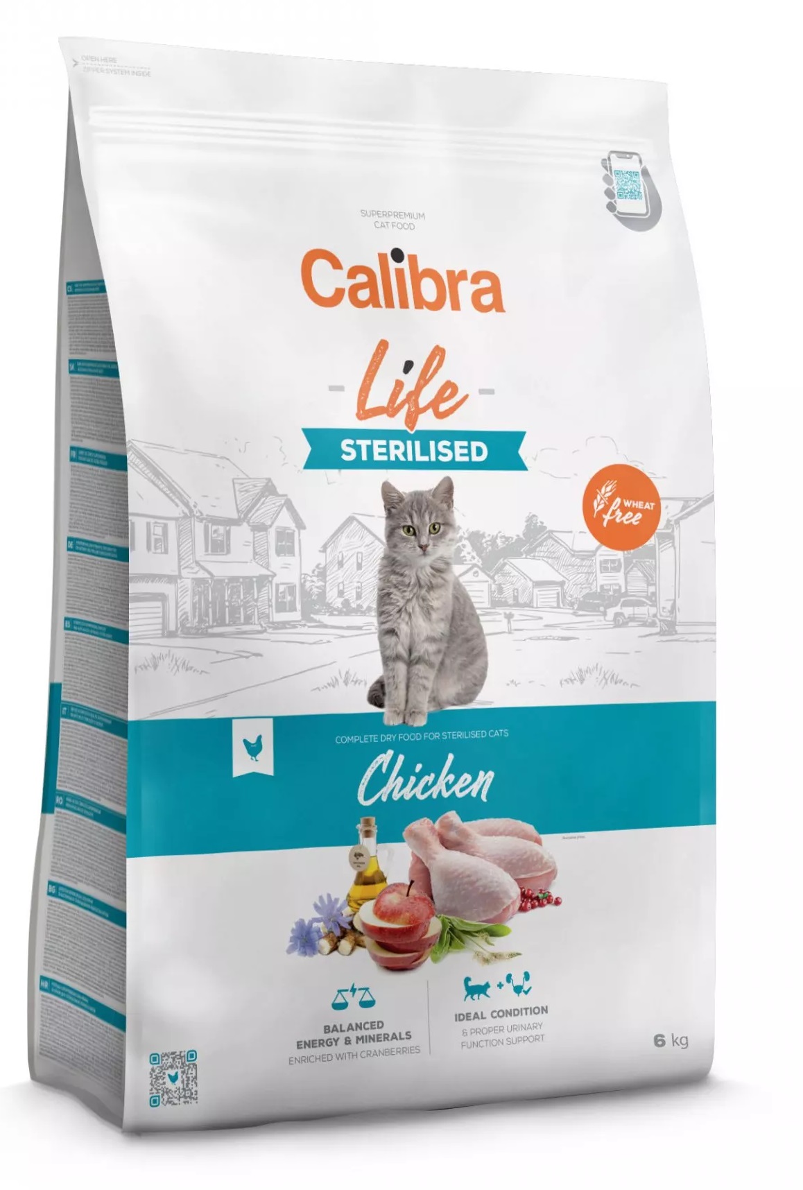 Calibra Cat Life Sterilised Chicken 6kg