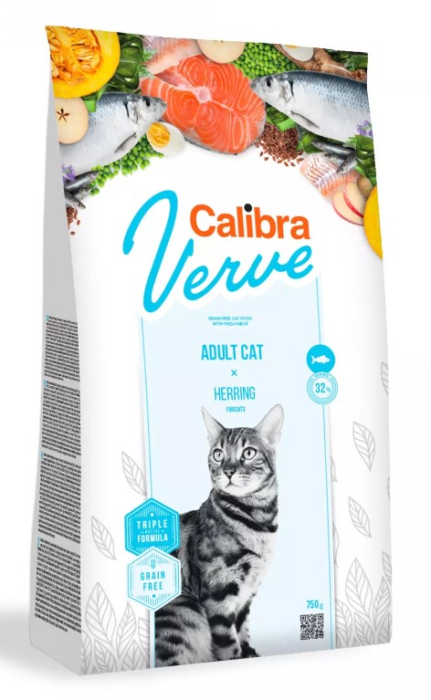 Calibra Cat Verve GF Adult Herring 750g