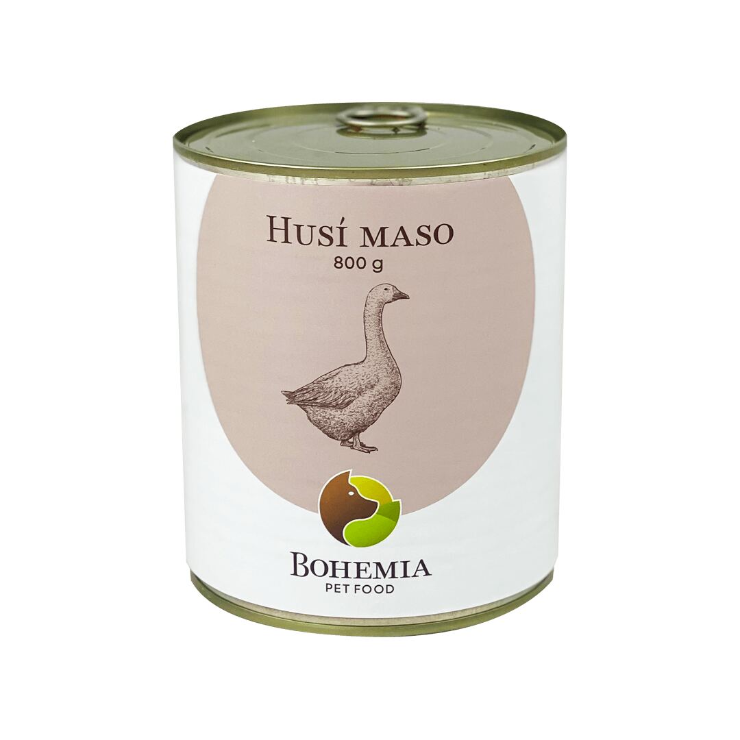 BOHEMIA Husí maso ve vlastní šťávě 800g