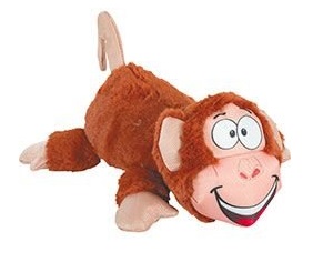 Hračka pes FRIENDS JOSE MONKEY L plyš hnědá Zolux