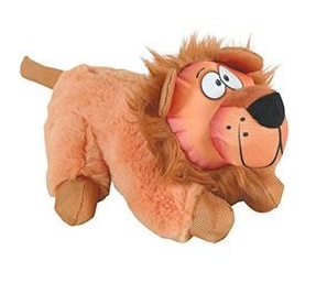 Hračka pes FRIENDS LEON LION S plyš hnědá Zolux