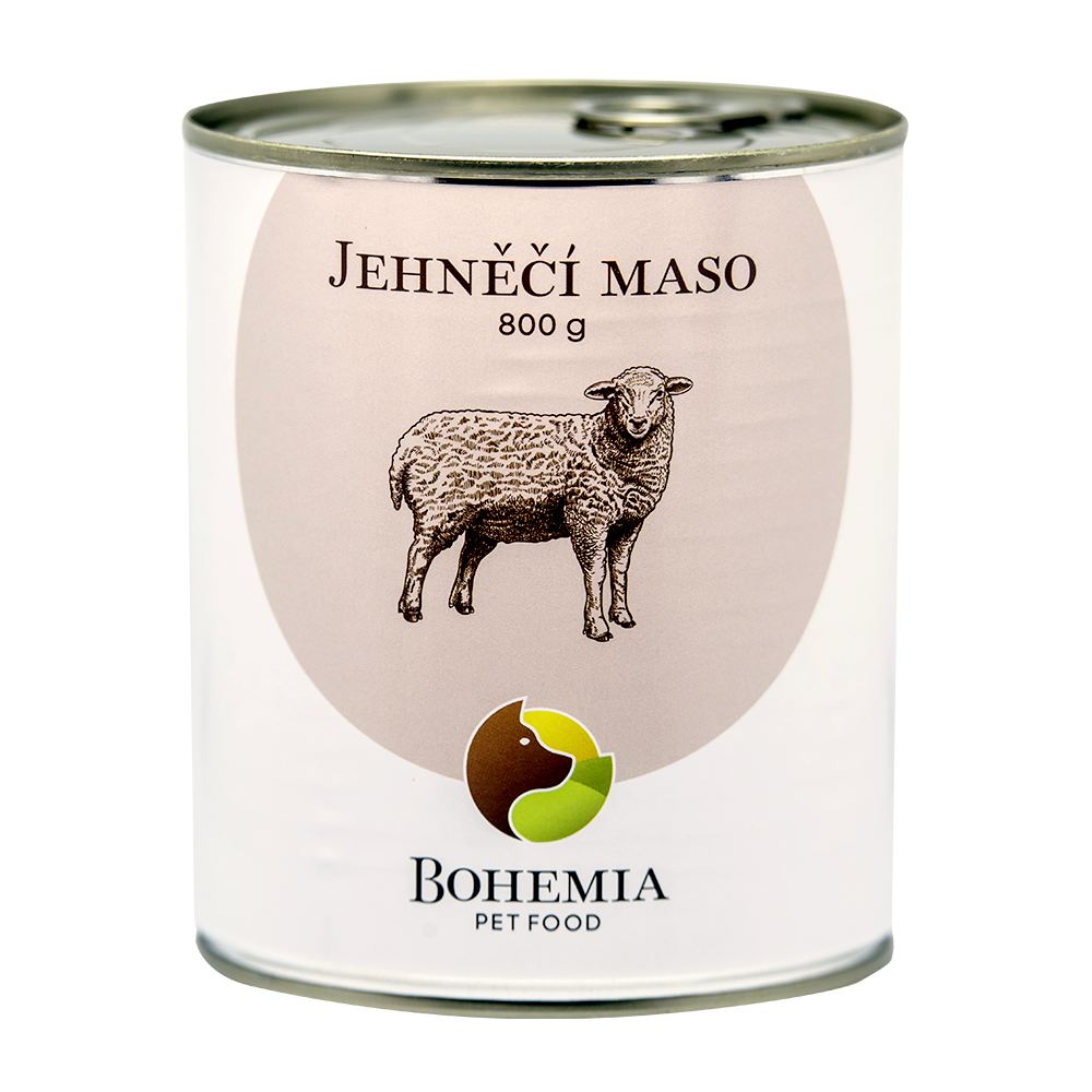BOHEMIA Jehněčí maso ve vlastní šťávě 800g