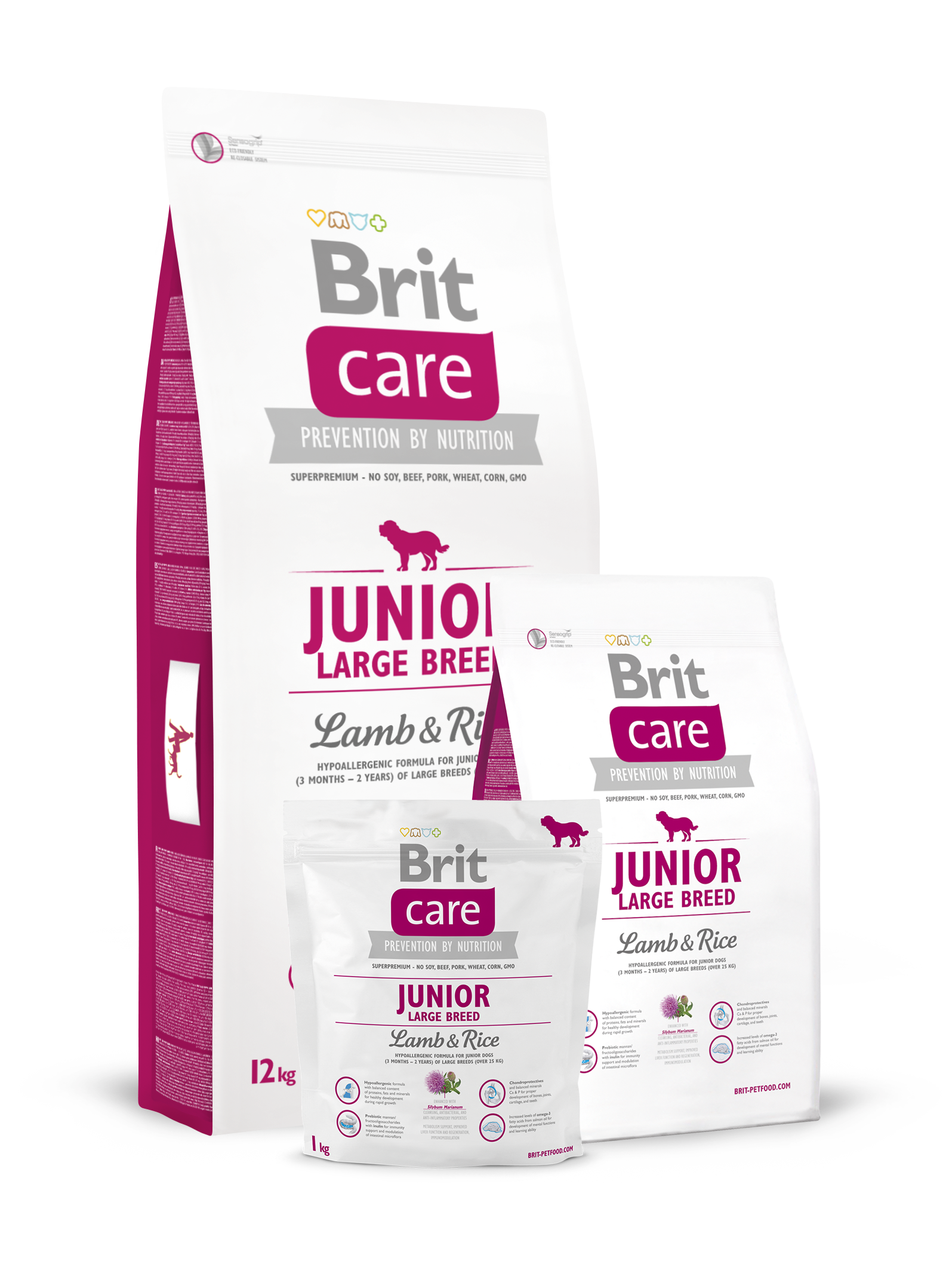 Brit Care Junior Large Breed Lamb & Rice 12 kg