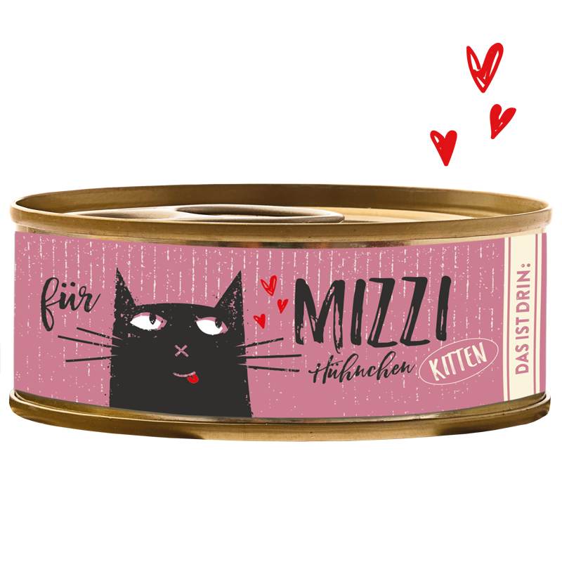 BUBECK Mizzi Kitten Huhnchen 100 g