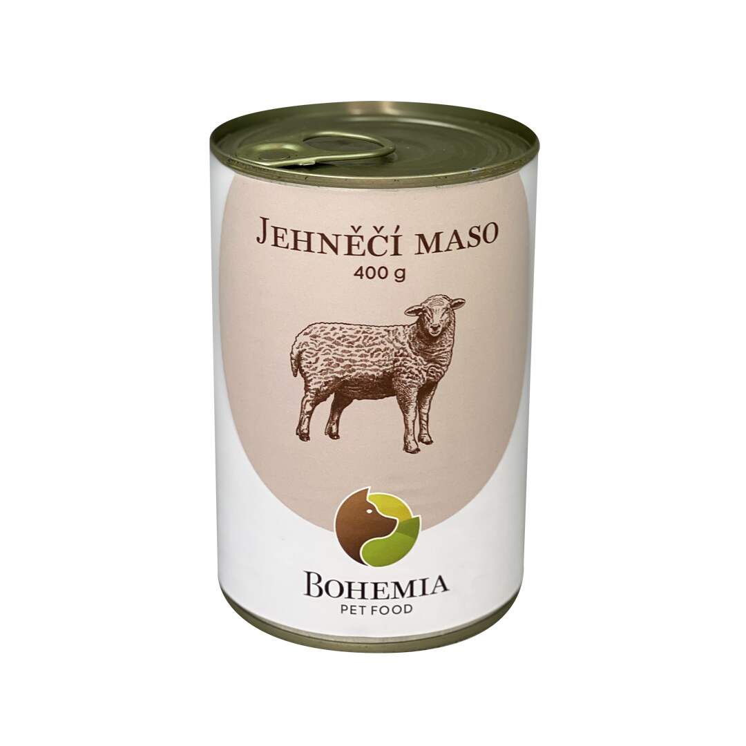 BOHEMIA Jehněčí maso ve vlastní šťávě 400g
