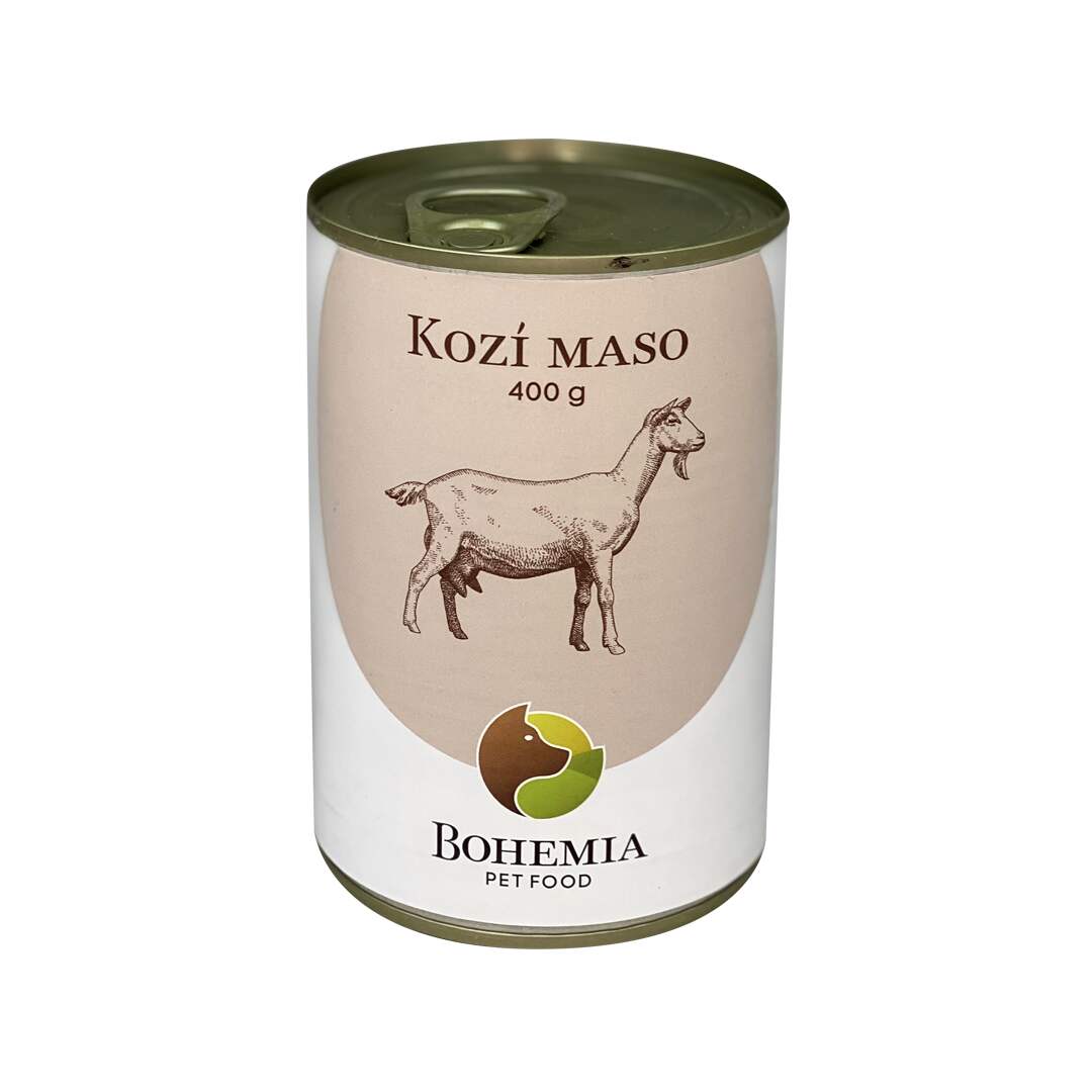 BOHEMIA Kozí maso ve vlastní šťávě 400g