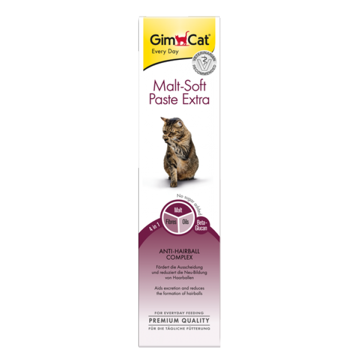 Gimpet kočka Pasta Malt-Soft Extra na trávení 200g