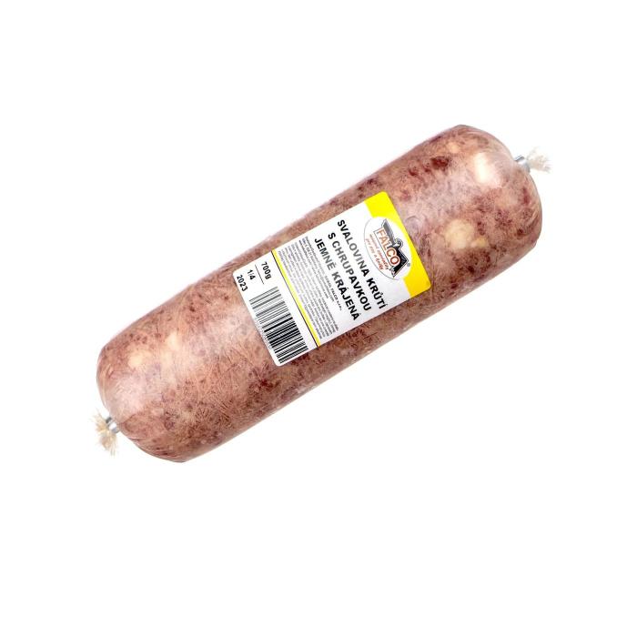 Svalovina krůtí s chrupavkou jemně krájená 700g