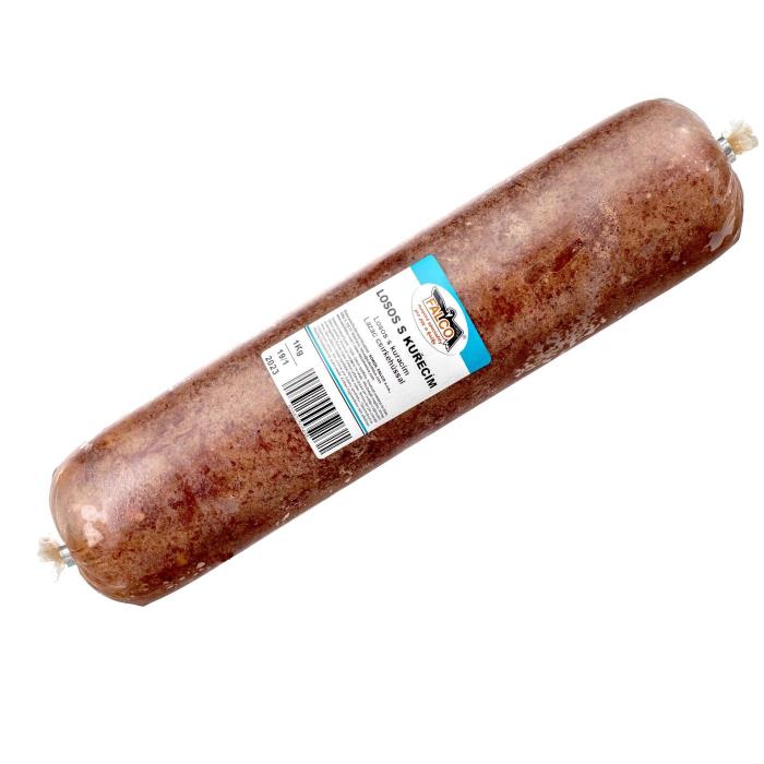 Mletý losos s kuřecím 1kg