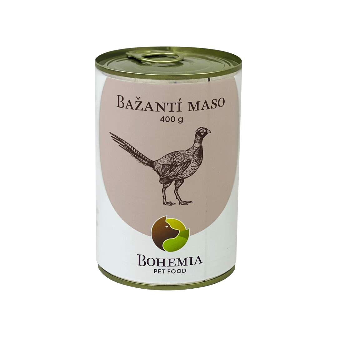 BOHEMIA Bažantí maso ve vlastní šťávě 400g