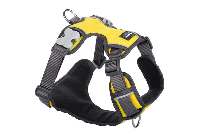 Postroj RD polstrovaný M - 46-63 cm - Žlutá