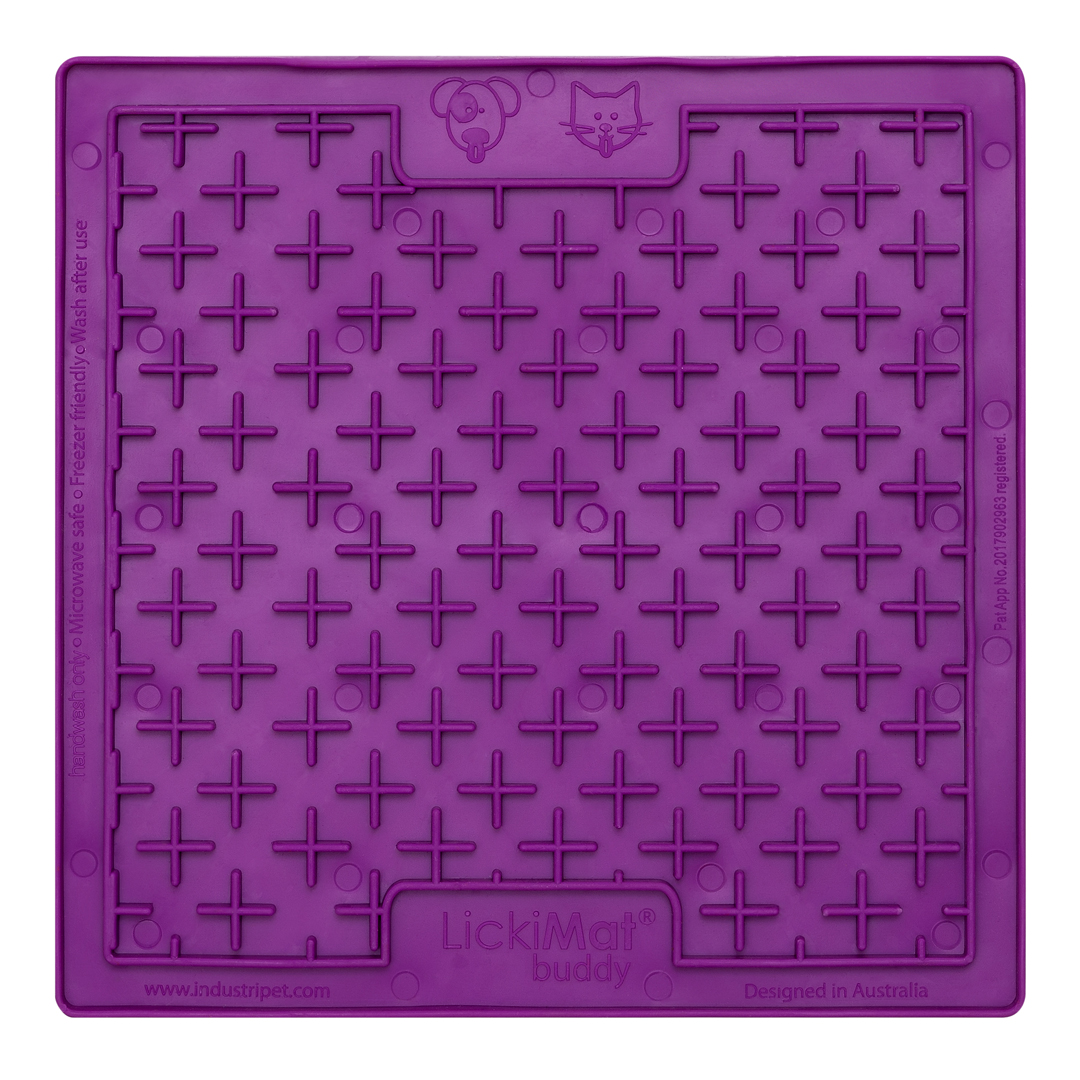 LickiMat Buddy lízací podložka - fialová
