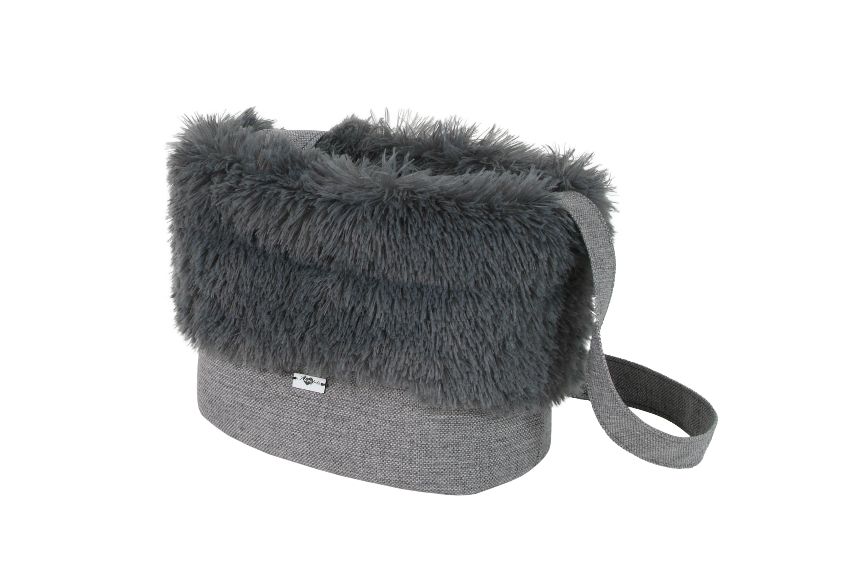 Taška Luxury 32cm světle šedá