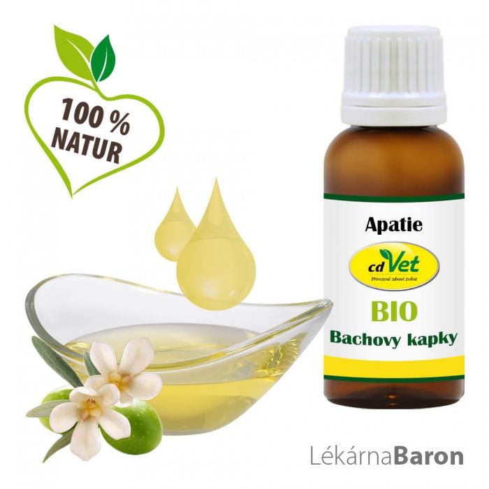 Bachovy kapky pro psy a kočky - Bio - Apatie 20 ml