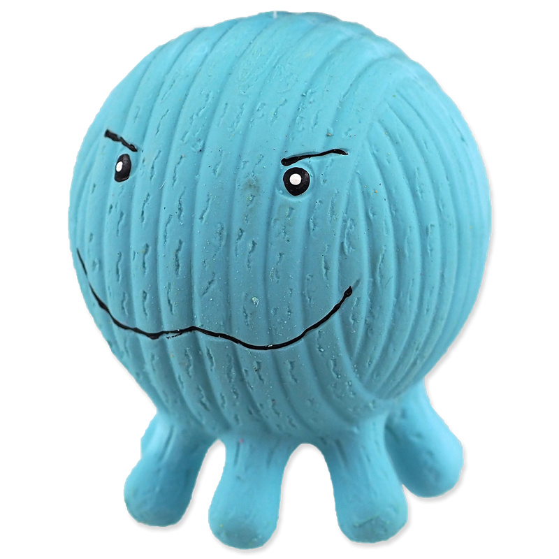 Latex Face Ball DOG FANTASY - modrý