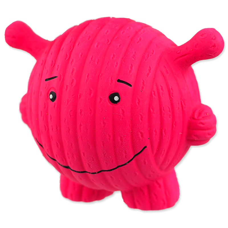 Latex Face Ball DOG FANTASY - růžový