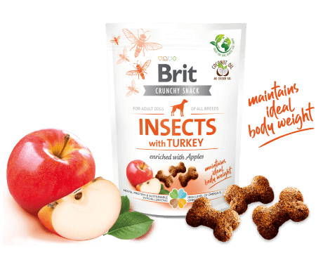 Brit Care Crunchy Cracker. Insects with Turkey and Apples 200g