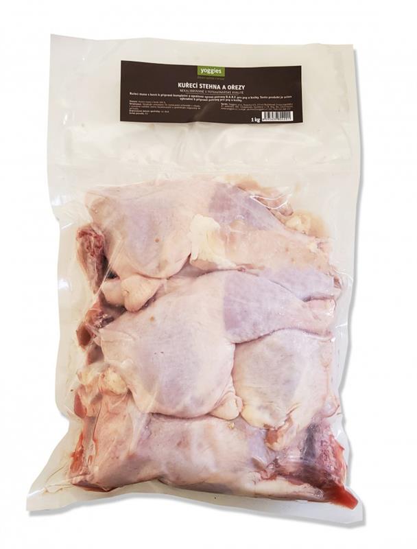 B.A.R.F. Kuřecí stehna a ořezy 1kg