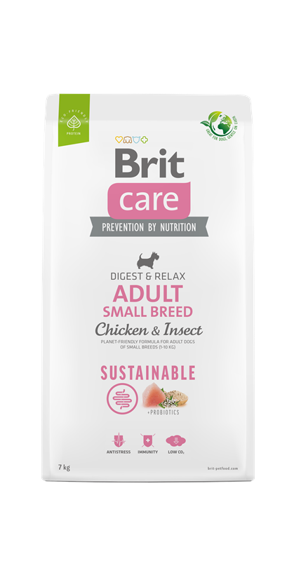 Brit Care Dog Sustainable Adult Small Breed 7 kg