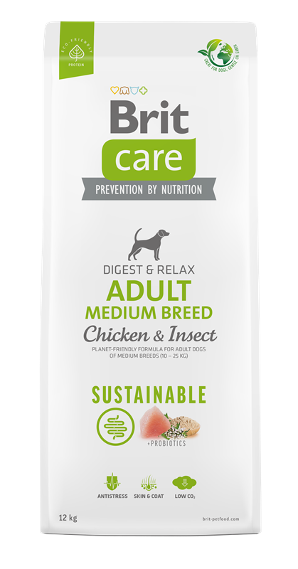 Brit Care Dog Sustainable Adult Medium Breed 1 kg