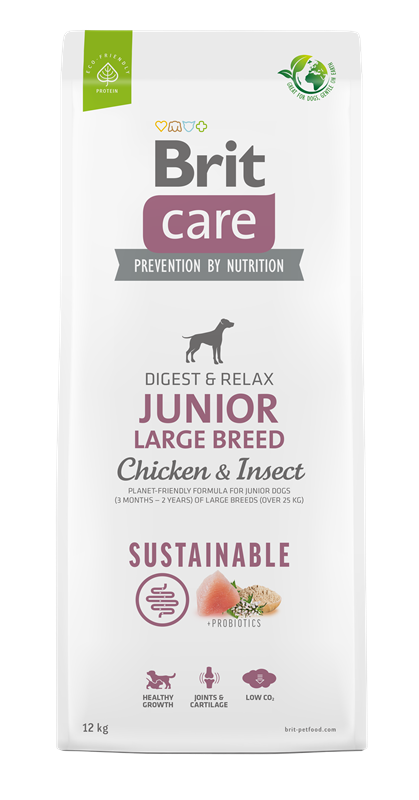 Brit Care Dog Sustainable Junior Large Breed 12 kg