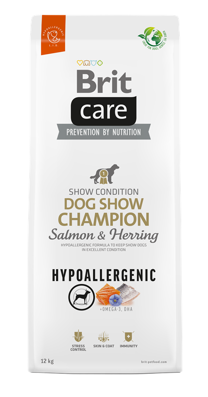 Brit Care Dog Hypoallergenic Dog Show Champion 1 kg