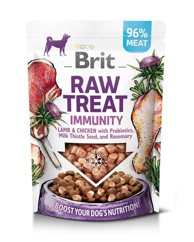 Brit Raw Treat Immunity, Lamb&Chicken 40g