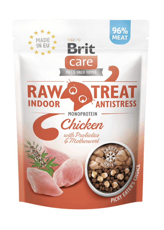 Brit RAW Treat Cat Indoor&Antistress 40 g