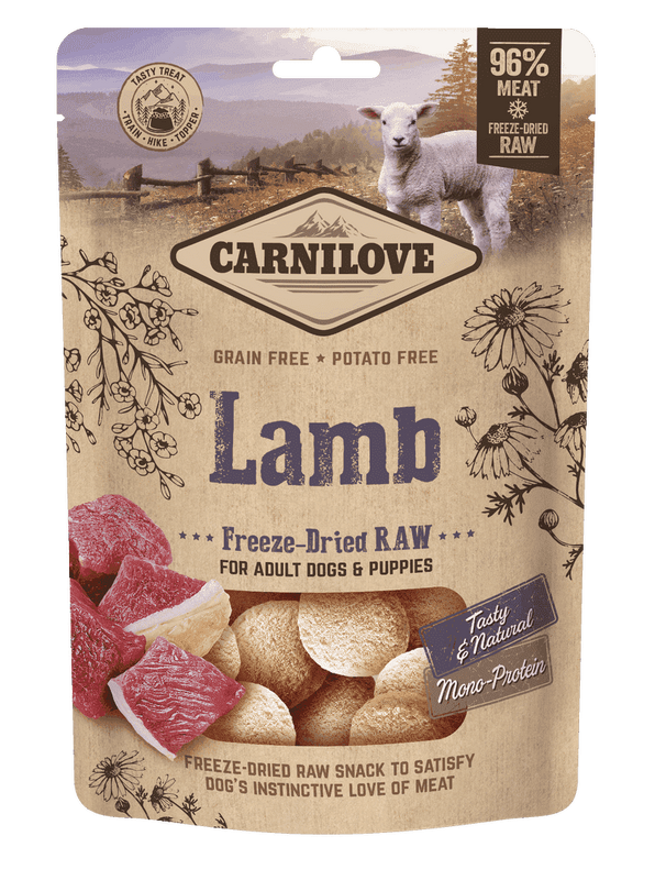 Carnilove Freeze-Dried Raw Snacks Lamb 60g