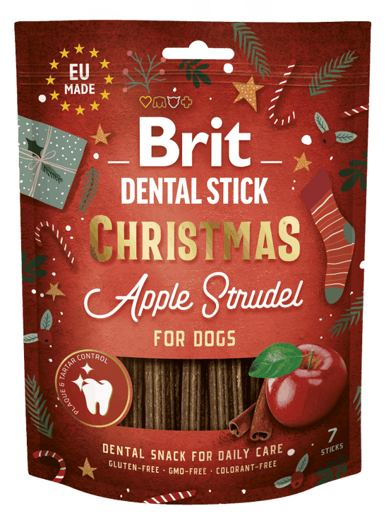 Brit Dog Christmas Dental Snack 250g
