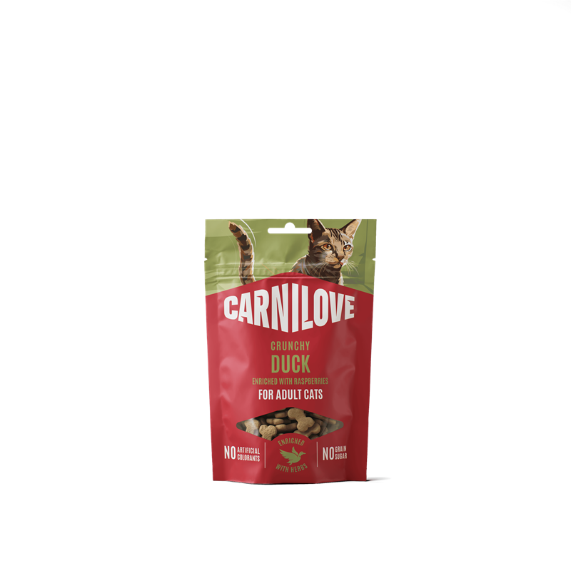 Carnilove Cat Crunchy Snack Duck Enriched with Raspberries 50 g