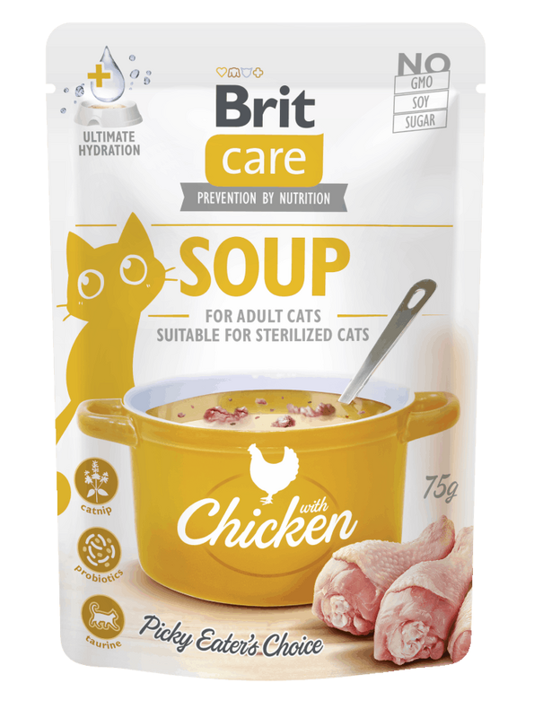 Brit Care Soup with Chicken for Cats 75 g