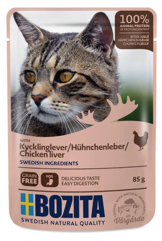 Bozita kapsička  kousky v želé - kuřecí játra 85g