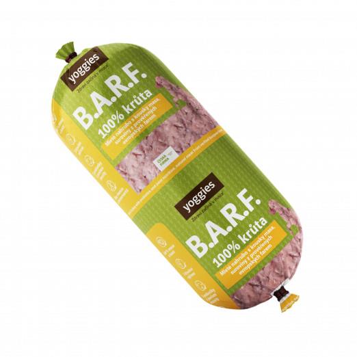 Yoggies B.A.R.F. 100% krůta s probiotiky 1300g