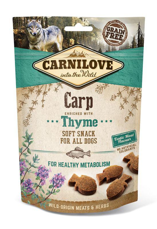 Carnilove Dog Semi Moist Snack Carp&Thyme 200g