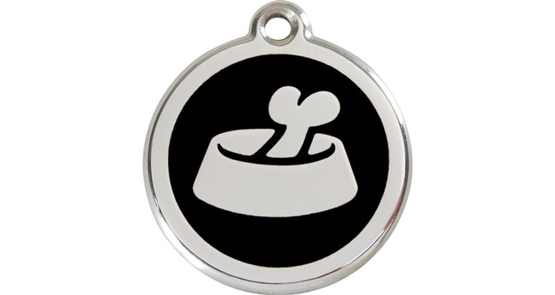 Známka Red Dingo Miska - Černá S