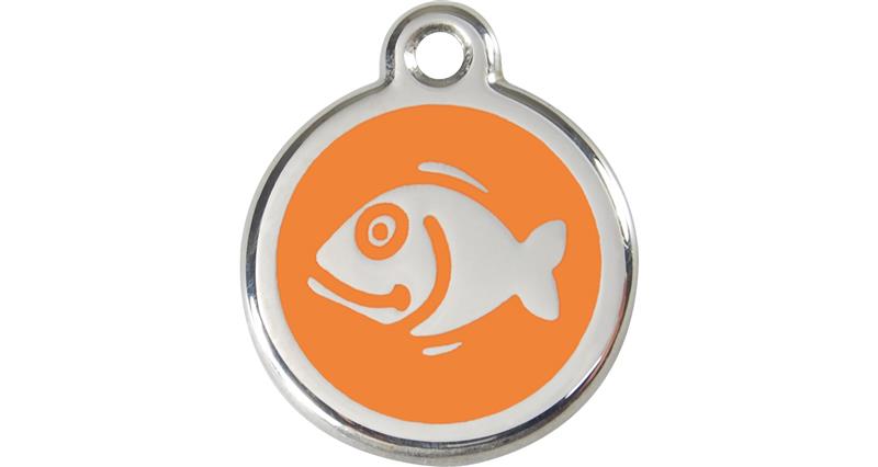 Známka Red Dingo Rybka - Oranžová S