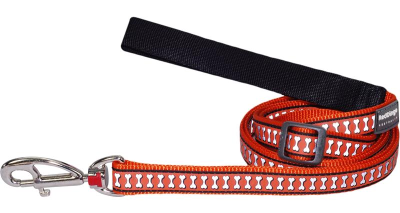 Vodítko RD 12 mm x 1,8 m Bones Rfx - oranžová