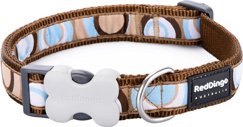 Obojek RD 12 mm x 20-32 cm - Circadelic Brown