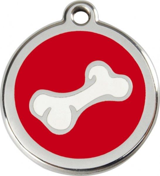 Známka Red Dingo Kost - Červená S