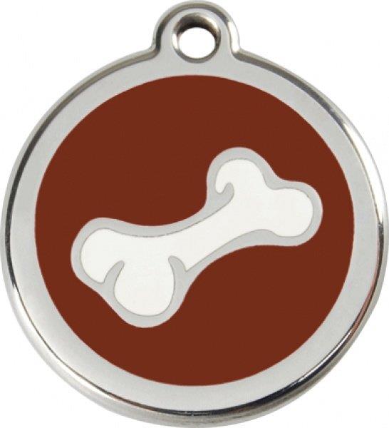 Známka Red Dingo Kost - Hnědá S