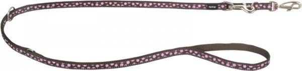 Vodítko RD přep. 12 mm x 2 m - Pink Spots on Brown