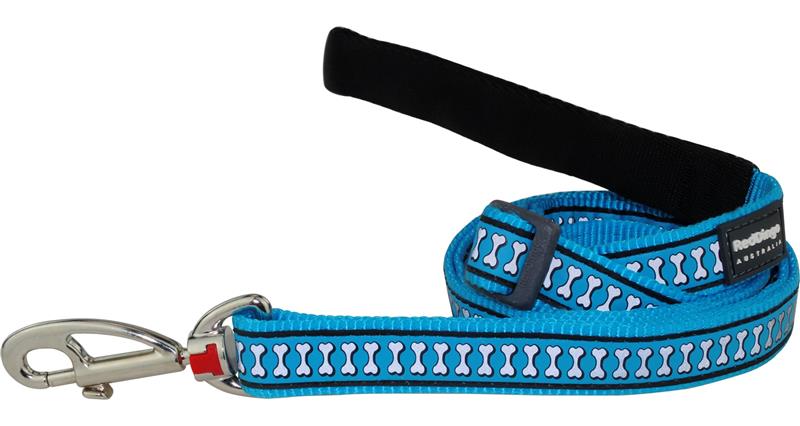 Vodítko RD 12 mm x 1,8 m Bones Rfx - tyrkysová